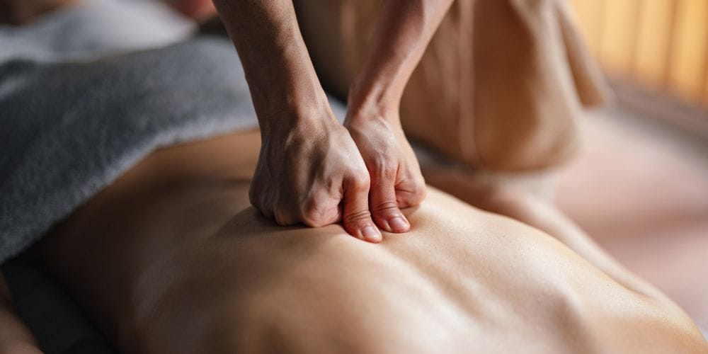 Massage therapy.