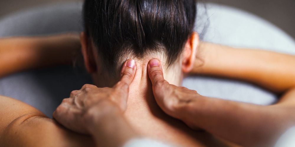 Massage therapy.